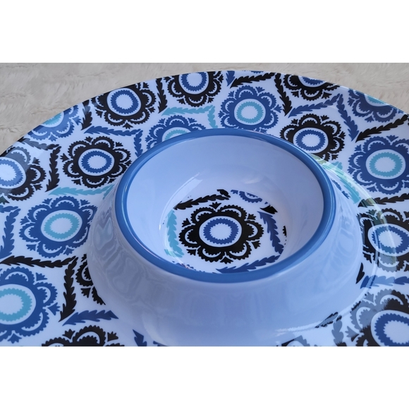 Flower chip and dip server - Picture 7 of 16